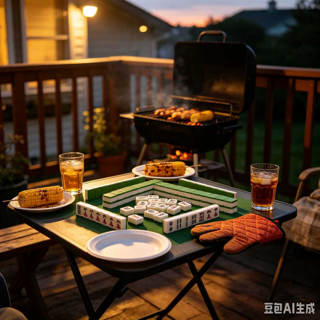 blue crystal mahjong set