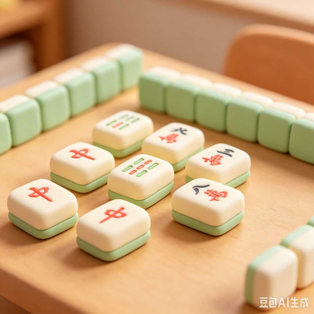 small foldable mahjong table